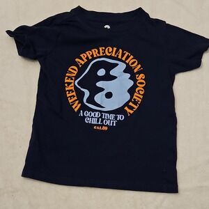 Cotton On Kids Navy Cotton Weekend Appreciation T-Shirt 3 Unisex Baby